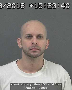 Arrest photo of Jason Jones, 38 of Kokomo, IN